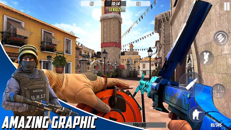 Hazmob: FPS Gun Shooting Games Tangkapan skrin 3