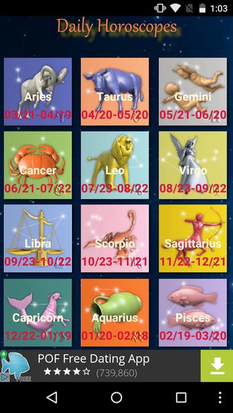 Aleksey Daily Horoscope ภาพหน้าจอ 0