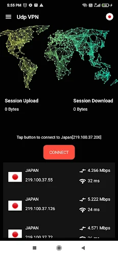 Udp VPN 스크린샷 1