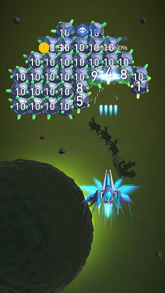 Dust Settle 3D - Galaxy Attack Mod Screenshot 1