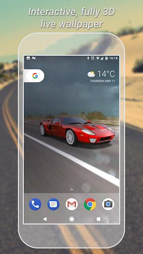 3D Car Live Wallpaper Lite应用截图第0张