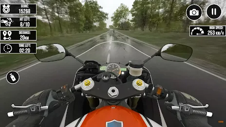 Bike Racing Motor Bike Tour 3D Zrzut ekranu 2