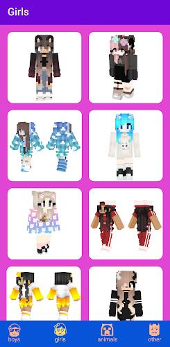 Skins for Minecraft Zrzut ekranu 1