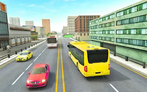 Bus Driving Sim- 3D Bus Games Schermafbeelding 3