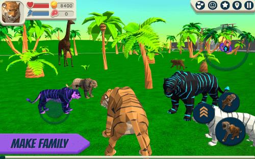 Tiger Simulator 3D ဖန်သားပြင်ဓာတ်ပုံ 1