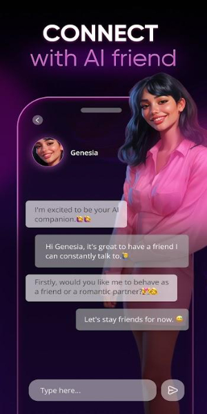 Genesia AI Mod ဖန်သားပြင်ဓာတ်ပုံ 2