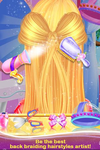 Fashion Braid Hair Girls Games Ảnh chụp màn hình 2