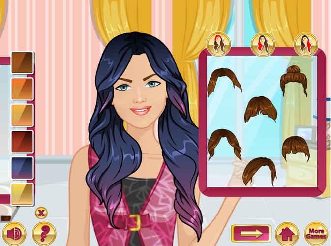 Model Star Girl Dress Up Games Captura de pantalla 1