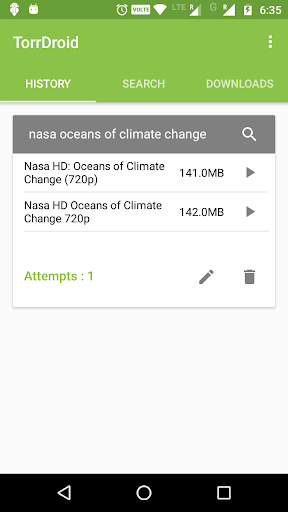 TorrDroid - Torrent Downloader Ảnh chụp màn hình 2