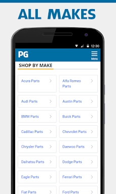 Auto Parts Geek ภาพหน้าจอ 1