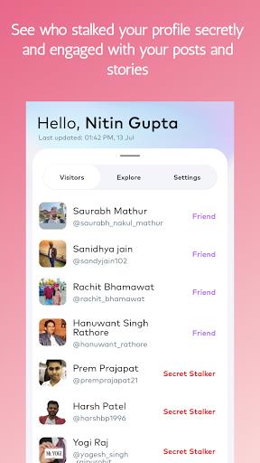 InStalker - Who viewed your Social Profile স্ক্রিনশট 0