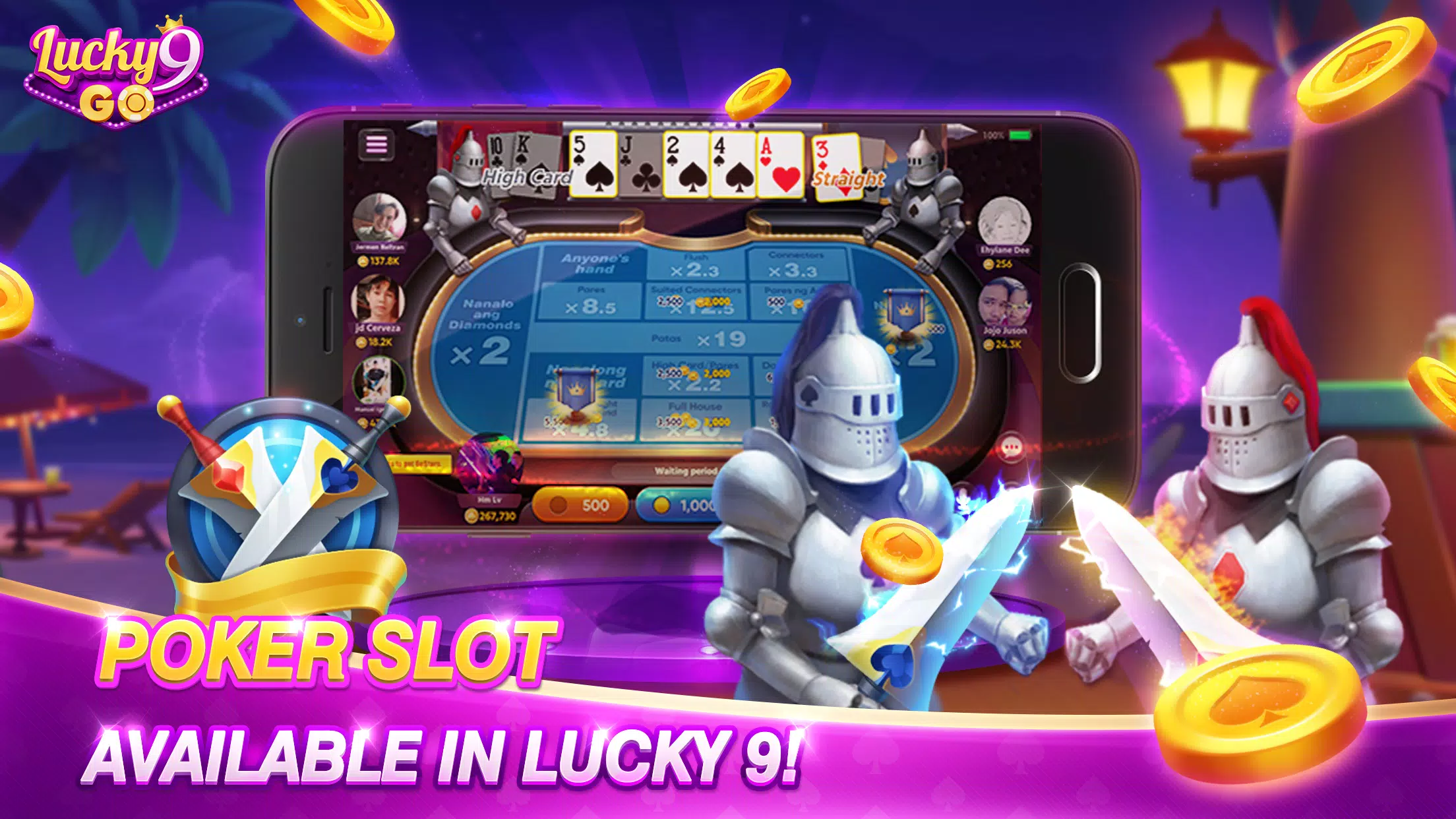 Lucky 9 Go ภาพหน้าจอ 1