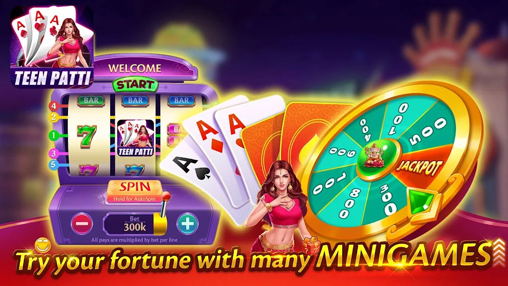 Teen Patti Indian 3 Patti Game Ảnh chụp màn hình 1