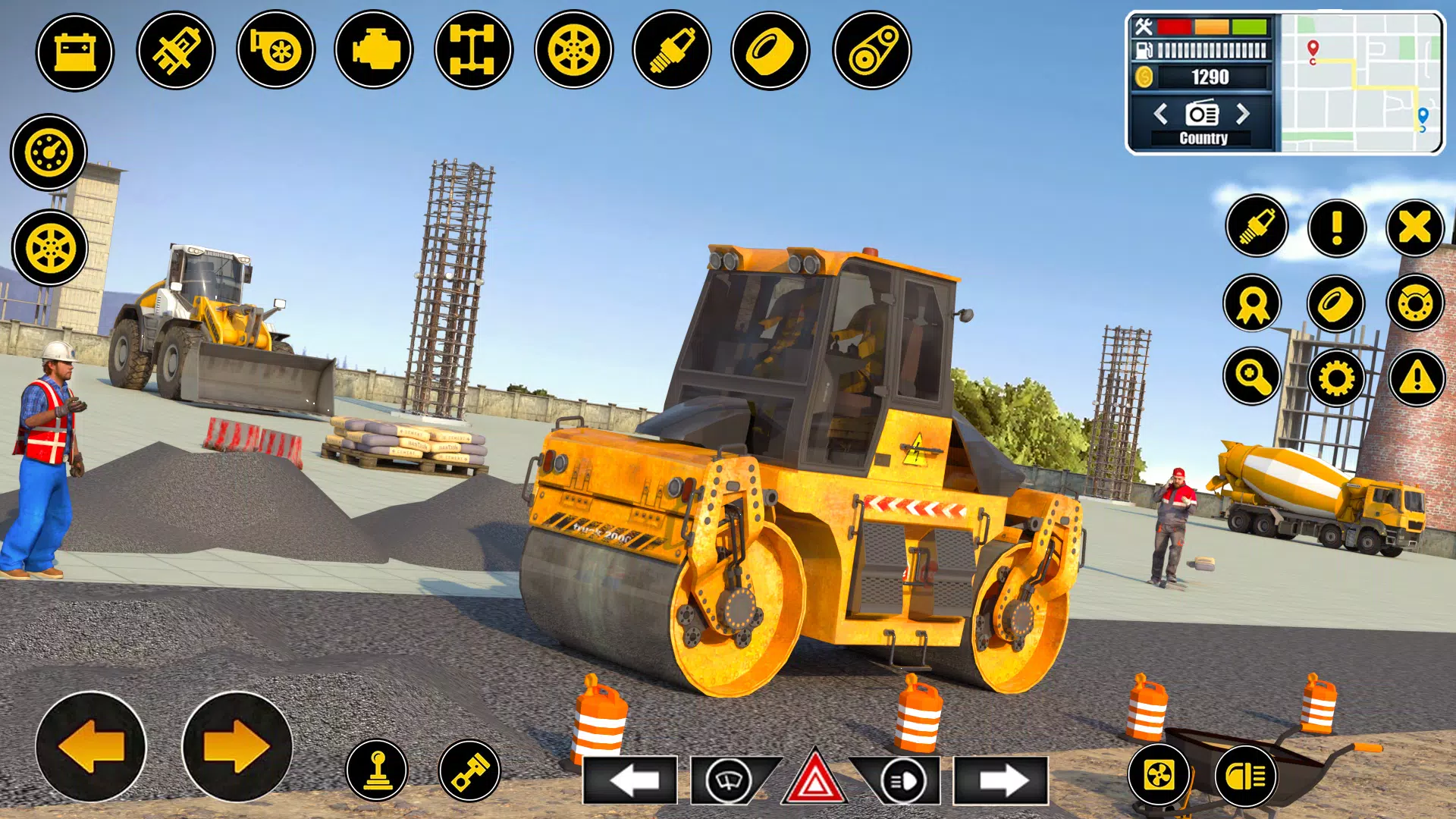 3D City Road Construction Game應用截圖第3張