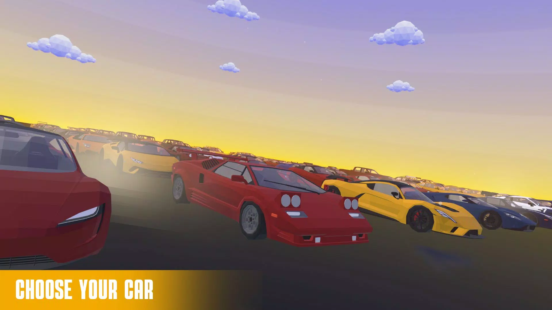 Drag Racing Polygon 3D + Cases Captura de tela 1