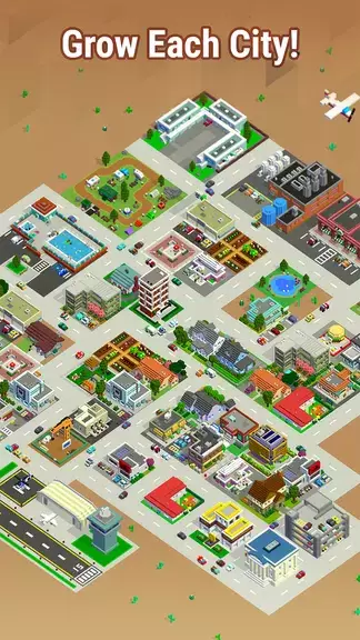 Bit City: Building Evolution Ảnh chụp màn hình 1