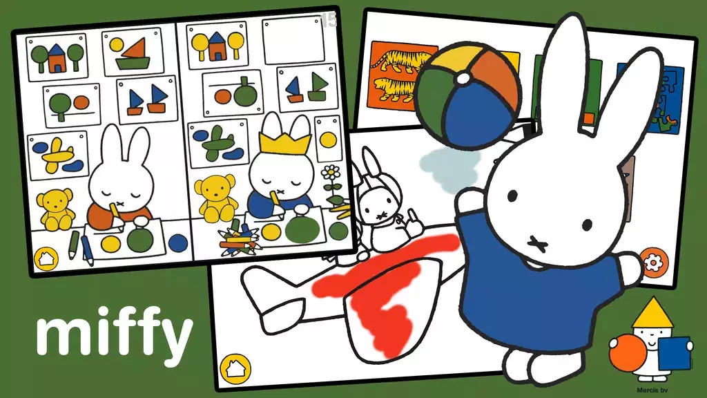 Miffy - Educational kids game Captura de tela 0