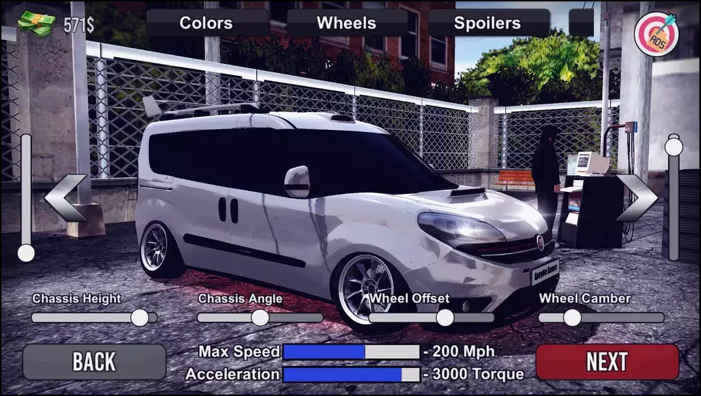 Schermata Doblo Drift Simulator 1