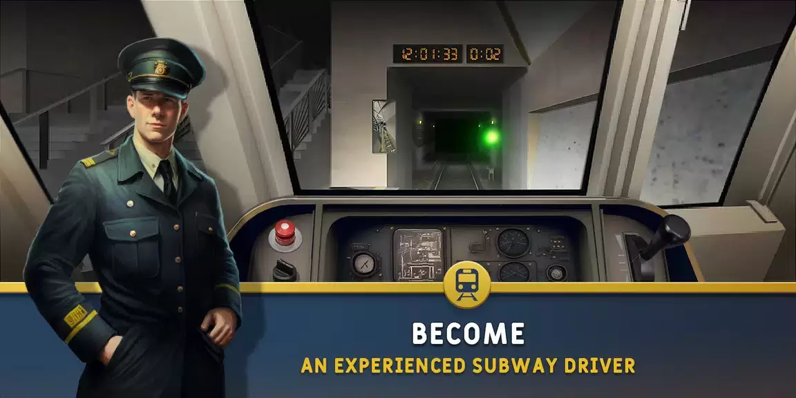 Train Simulator: subway, metro ဖန်သားပြင်ဓာတ်ပုံ 2