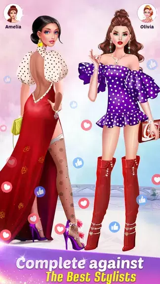 Fashion Game: Makeup, Dress Up Captura de pantalla 1