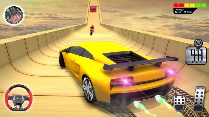 Schermata Car Stunt Ramp Race: Car Games 0