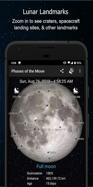 Phases of the Moon Pro ภาพหน้าจอ 1