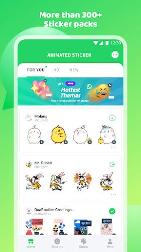 Schermata Animated Sticker Maker for WA 1