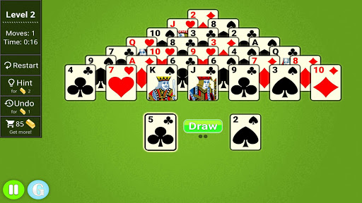 Pyramid Solitaire Epic Captura de pantalla 1