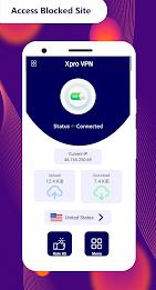 Blue VPN :Superfast VPN 스크린샷 1