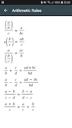 Math Formulas Algebra Capture d'écran 1