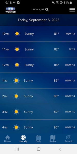 10/11 NOW Weather應用截圖第1張