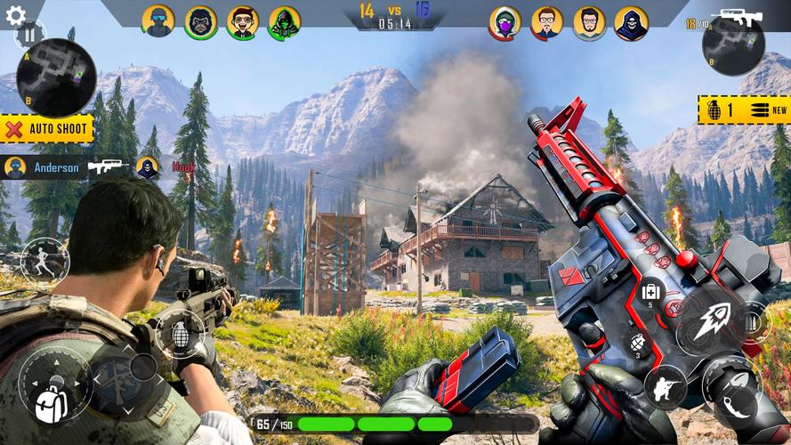 Fps Shooting Games: Fire Games Скриншот 3