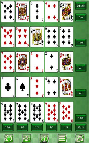 Poker Solitaire スクリーンショット 0