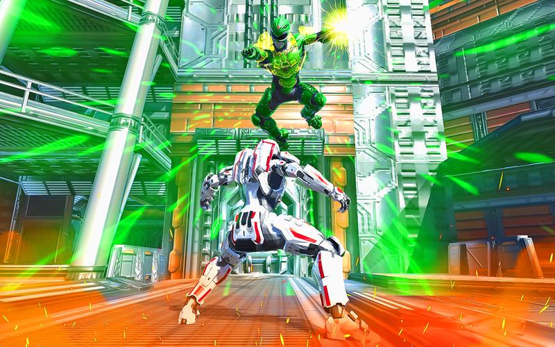 Hero Dino Robot Warrior Battle Ekran Görüntüsü 1