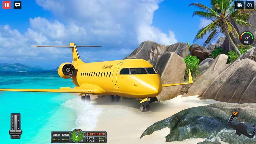 Airbus Simulator Airplane Game 스크린샷 3