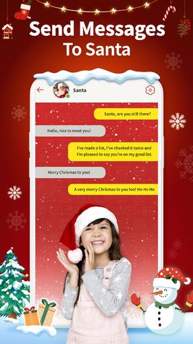 Santa Prank Call: Fake video Ekran Görüntüsü 2