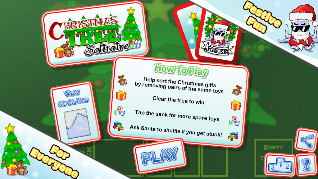 Christmas Tree Solitaire Скриншот 3