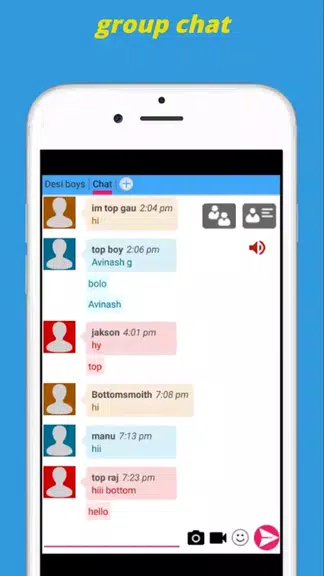 Gay Chat App & Gay Dating App Screenshot 2