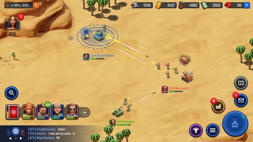 Schermata Base Of War 3
