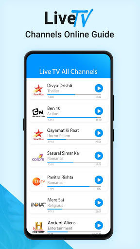 Live TV Channels Free Online Guide應用截圖第0張