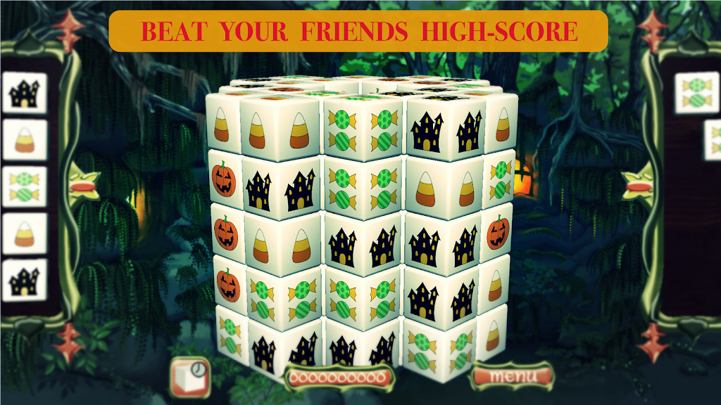 Fairy Mahjong Halloween Tangkapan skrin 2