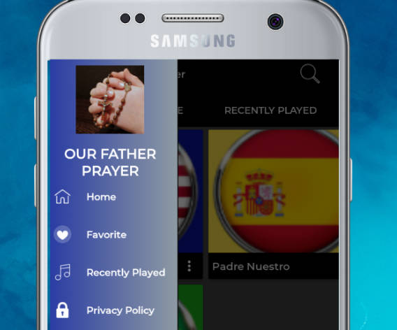 Our Father Prayer Audio Captura de tela 2