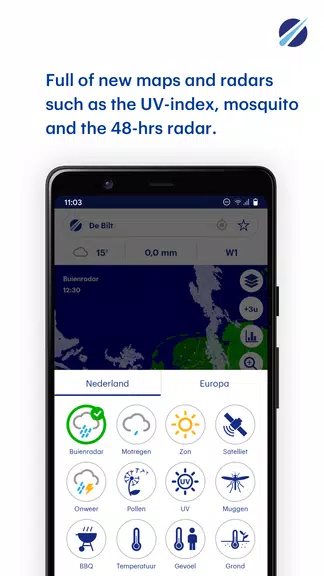 Buienradar - weer Ảnh chụp màn hình 2