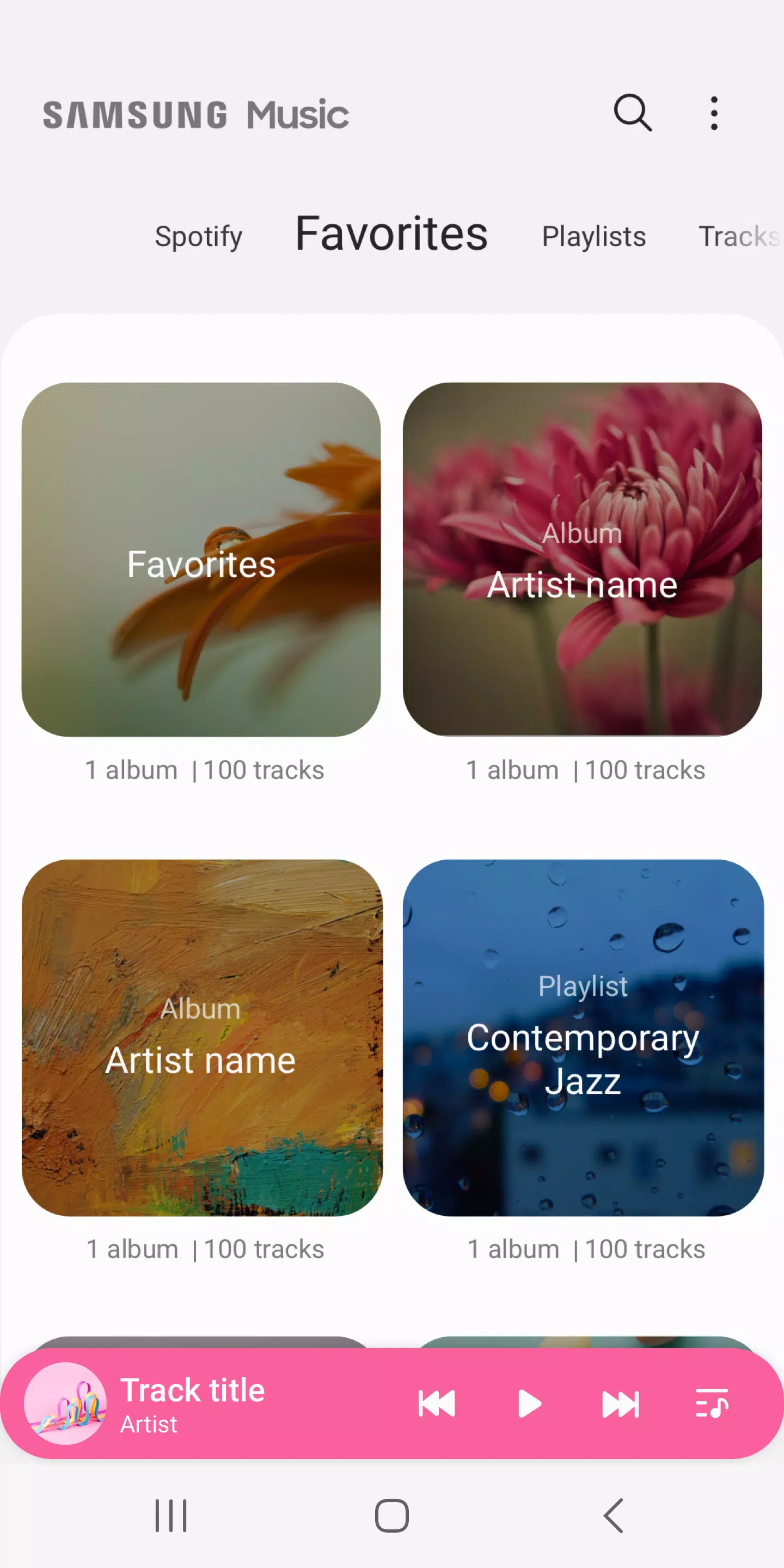 Samsung Music應用截圖第2張