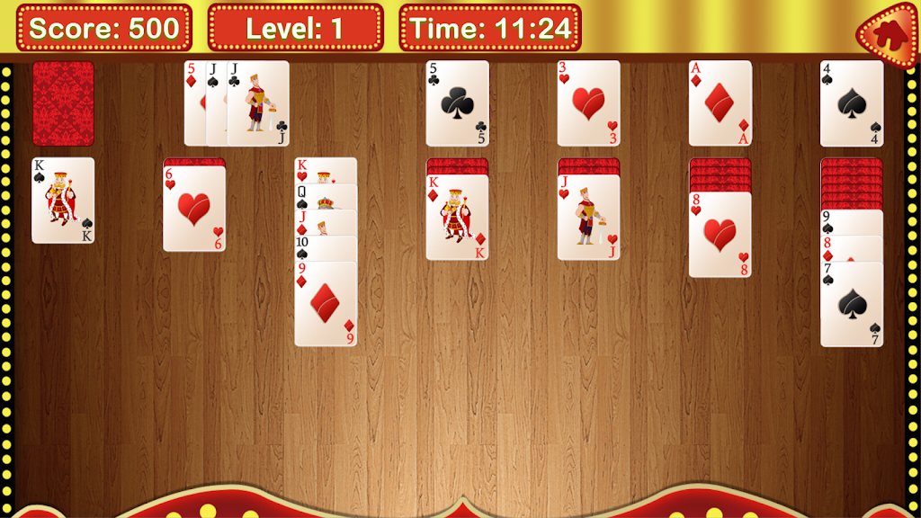 Solitaire Circus Скриншот 1