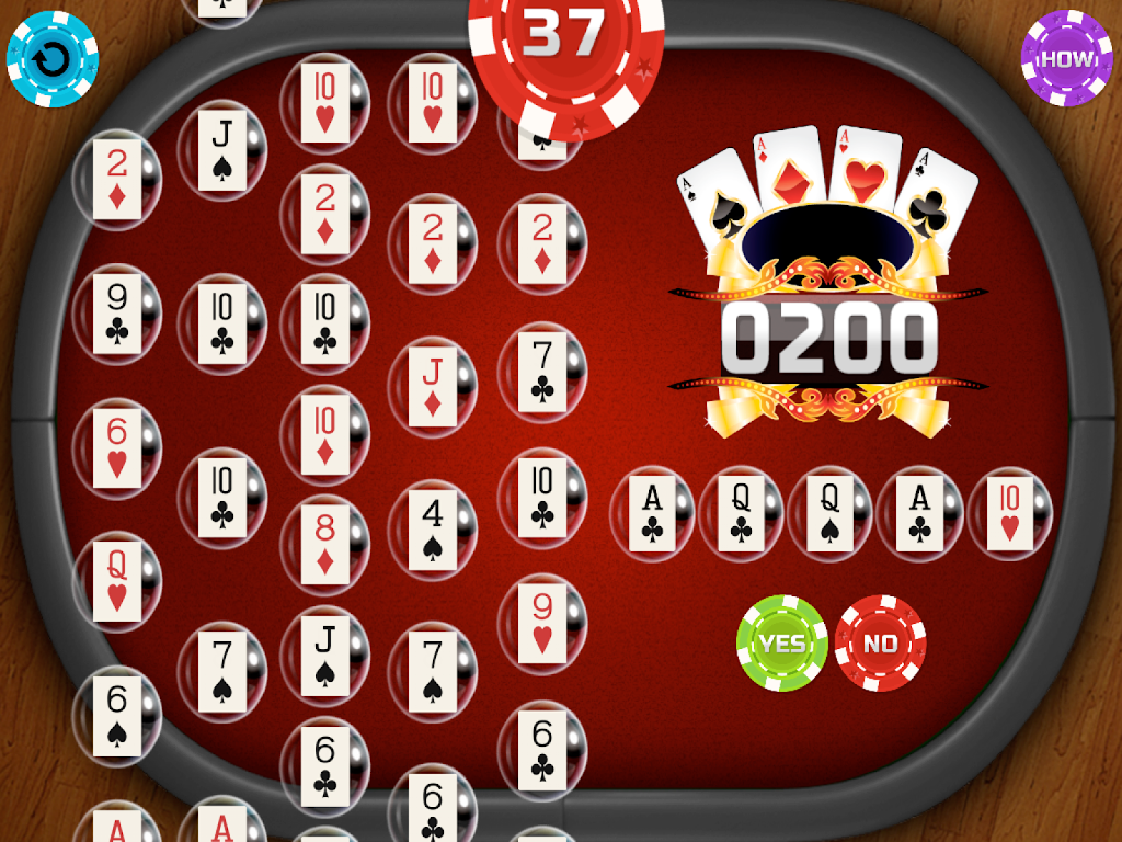 Bubble Pop Poker Zrzut ekranu 2