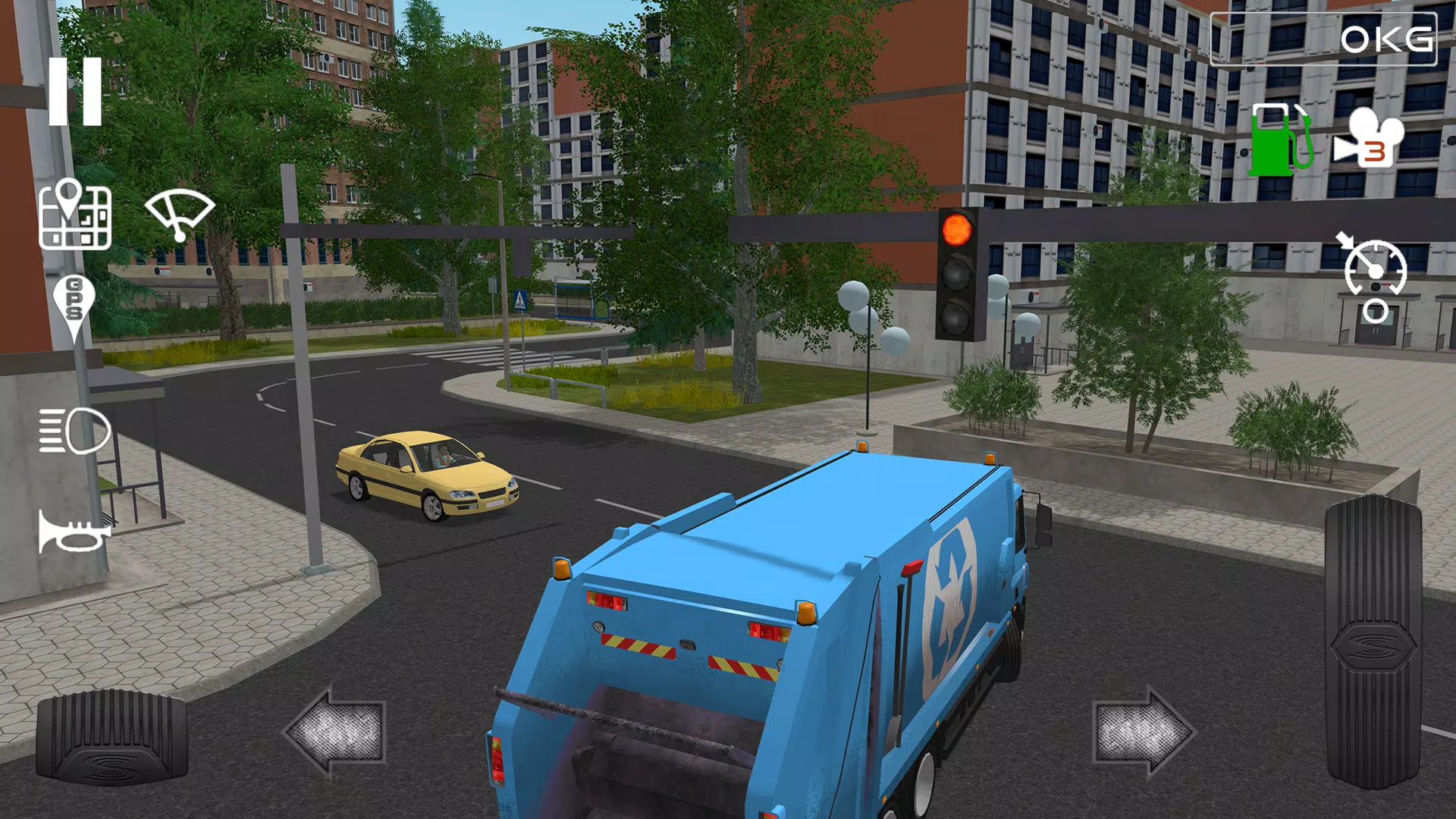 Trash Truck Simulator Schermafbeelding 3