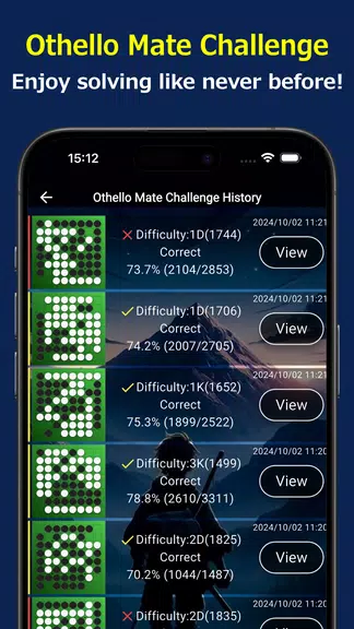 Othello Quest - Online Othello スクリーンショット 3