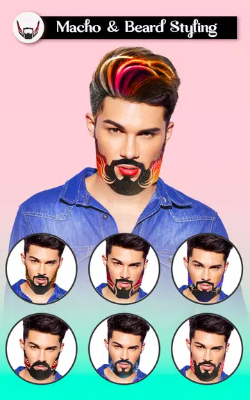 Macho - Man makeover app & Pho ภาพหน้าจอ 2