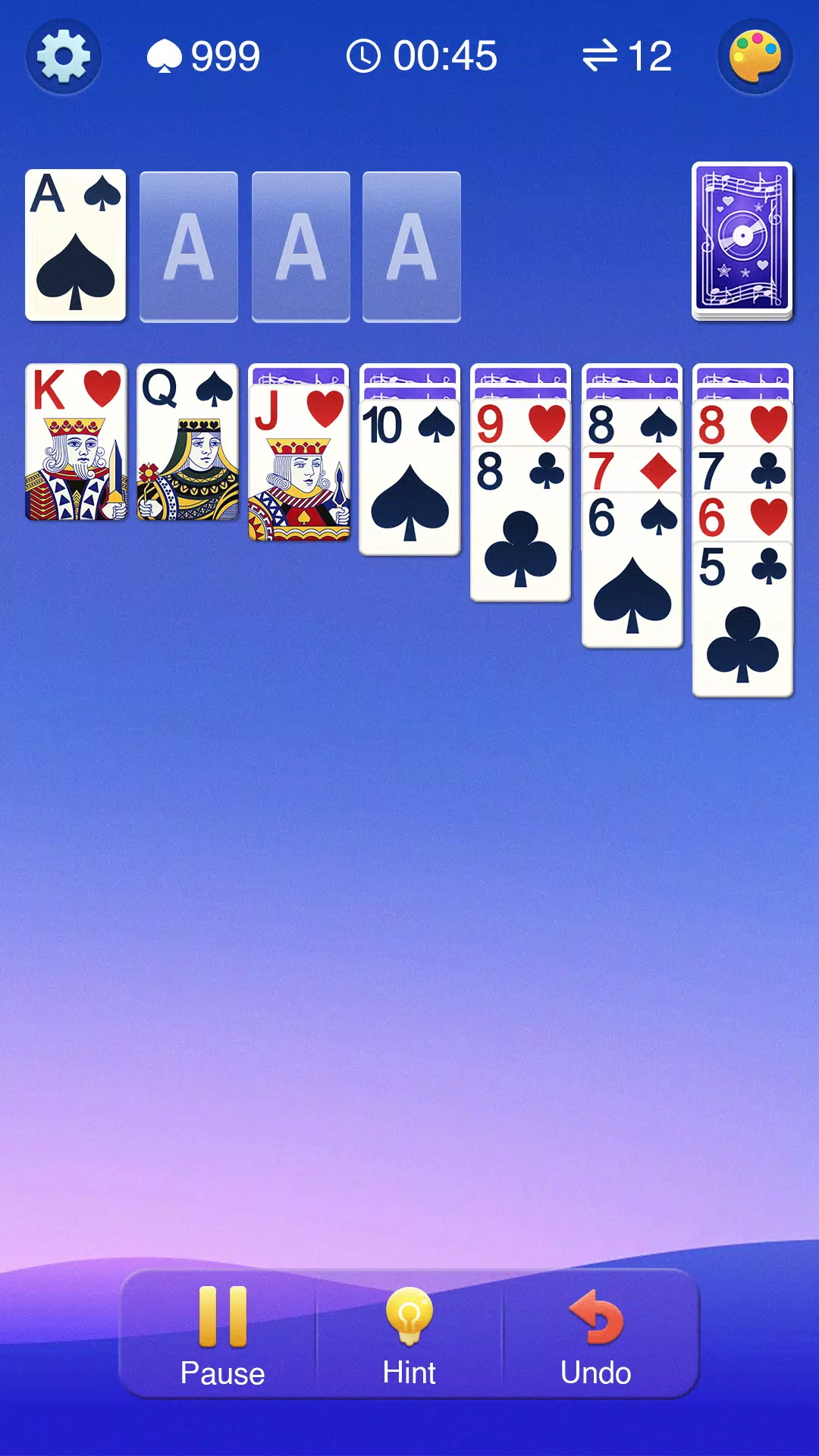 Solitaire Card Game Schermafbeelding 1